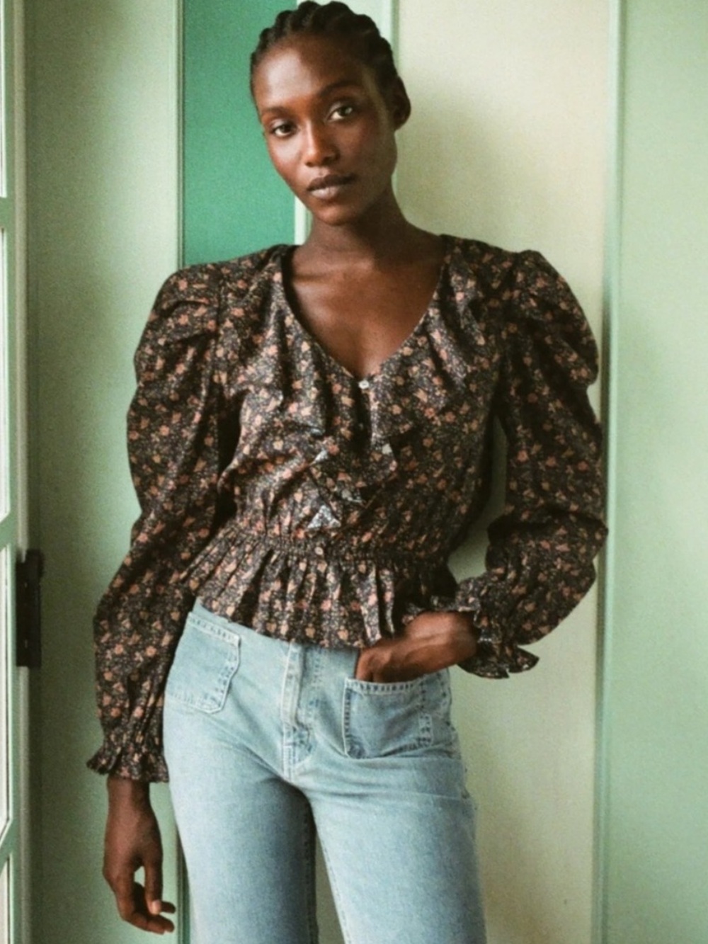 Christy Dawn S Genevieve Blouse Floral